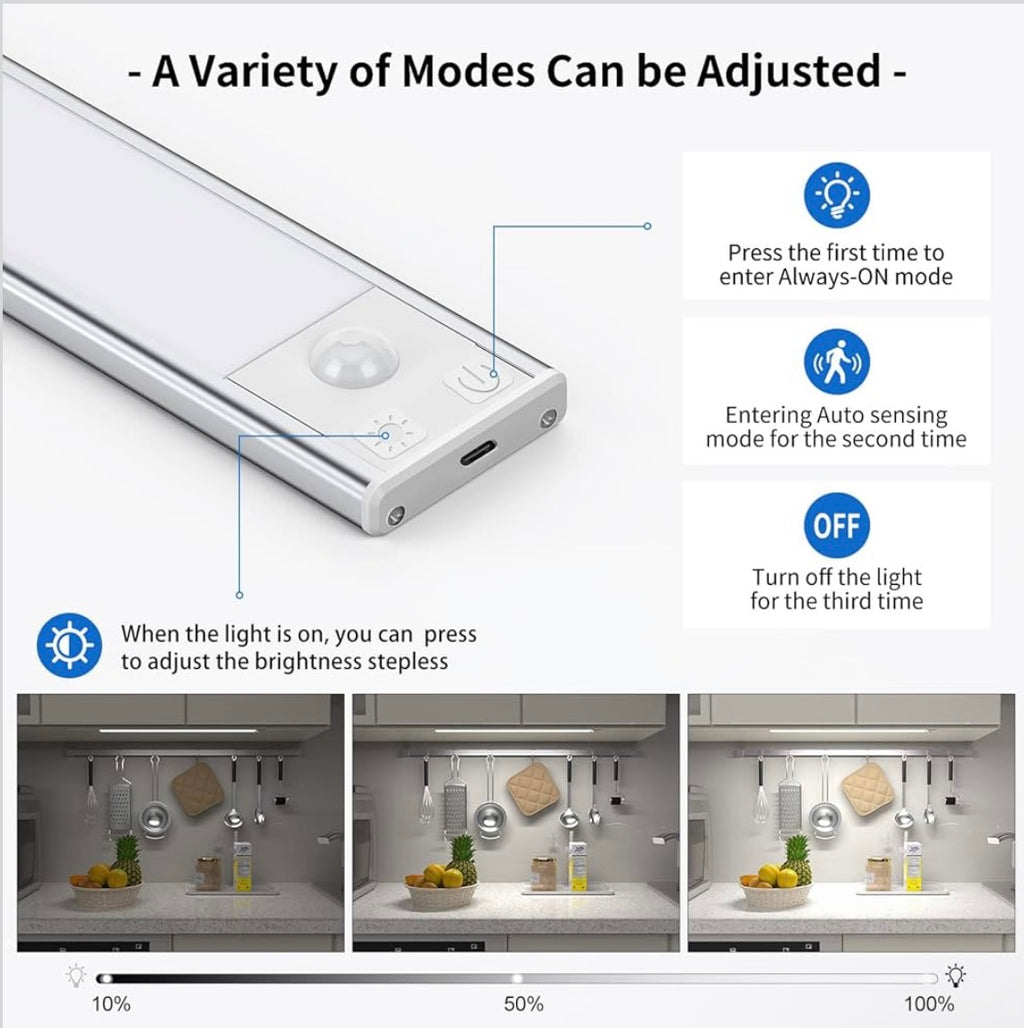 Luz led con Sensor de Movimiento
