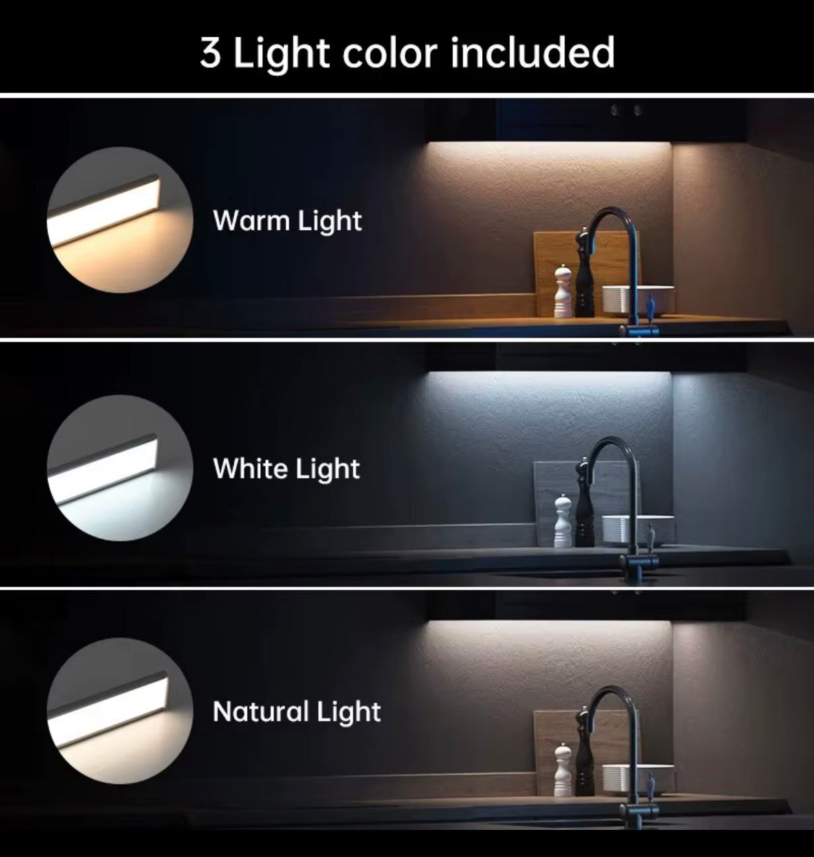 Luz led con Sensor de Movimiento
